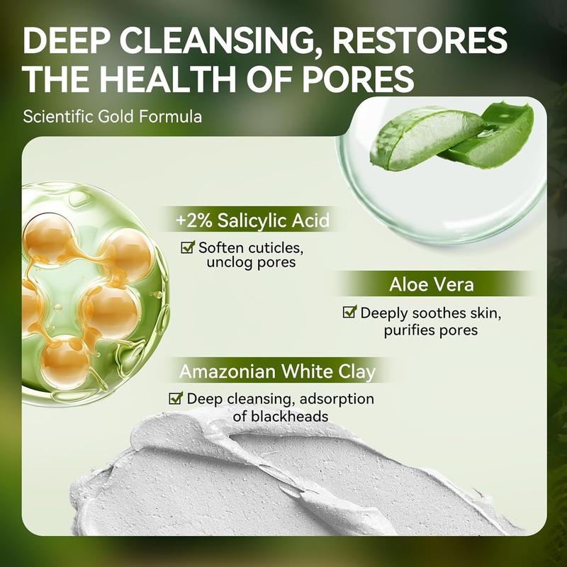 Skincare Deep Cleansing Nose Plant Pore Strips - 60pcs