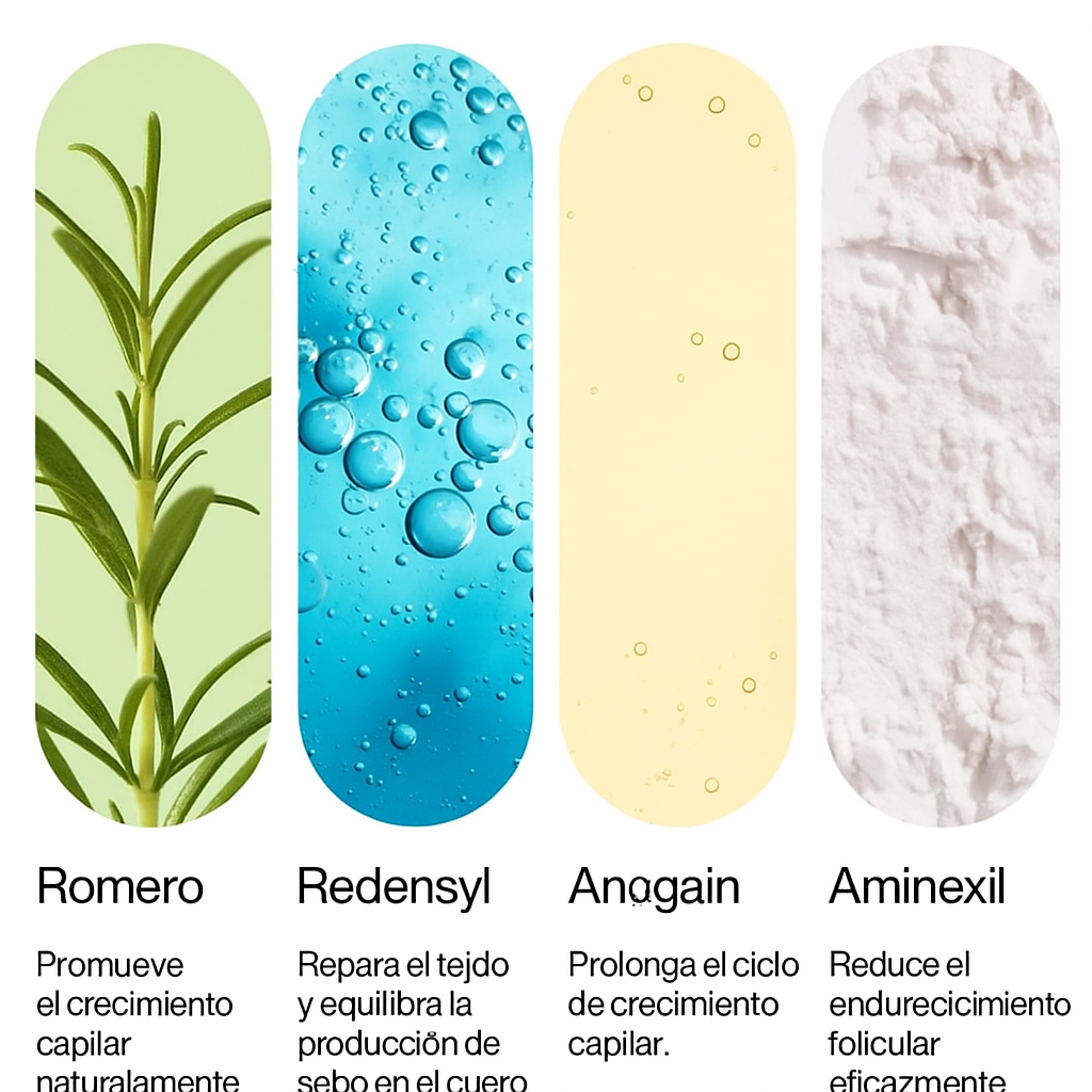 Sérum Roll-On para el Crecimiento del Cabello